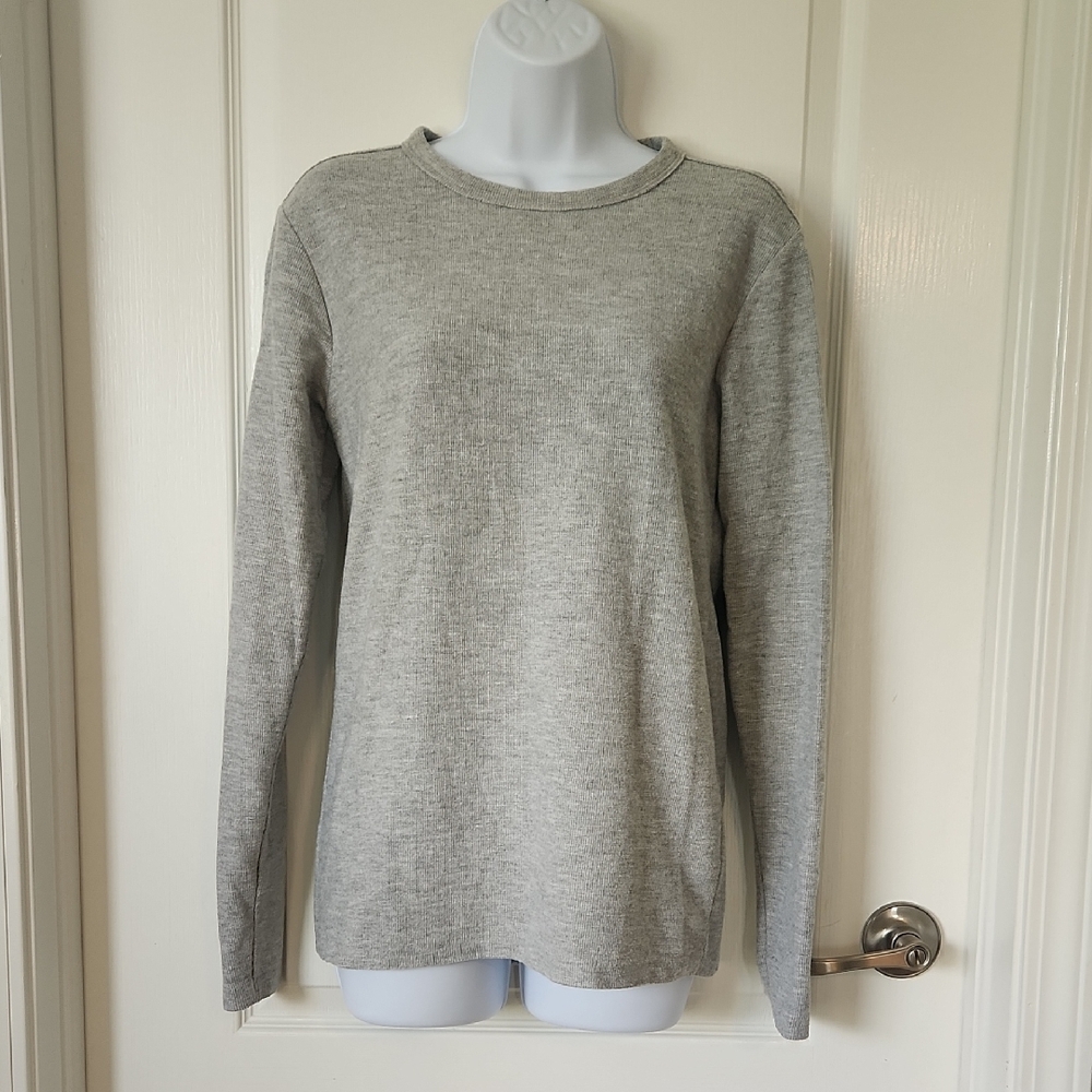 All Saints Mini Waffle Knit Thermal Shirt